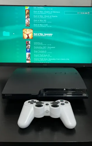 Ps3 Slim Lotado de Jogos Pra Jogar Totalmente de Graça