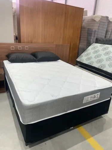 Base + Colchão Casal Premium