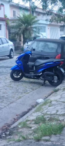 Yamaha Fluo 125 Abs - 23/24 Azul Econômica