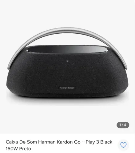 Caixa de Som Portátil Harman Kardon 