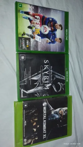 Vendo jogos de Xbox one