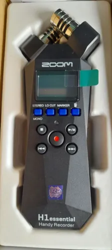 Gravador Zoom Portátil H1essential - Preto
