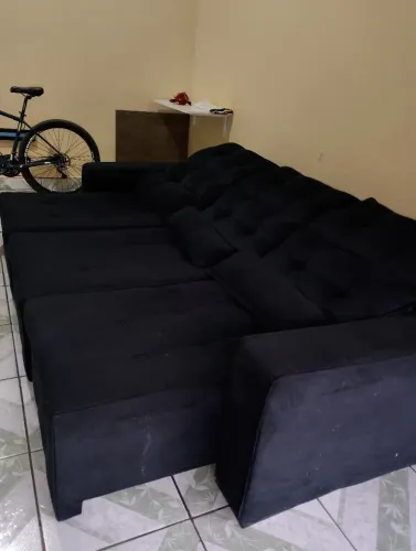 Pra sai hoje ,lindo sofá retrátil perfeito estado