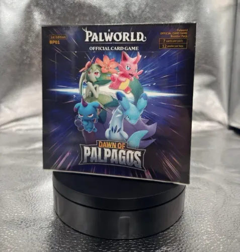 Palworld TCG Booster Box BP01 Dawn of Palpagos - 1st Edition - Inglês Lacrada