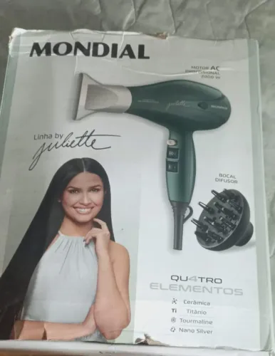 Secador com Difusor Mondial Julliete usado