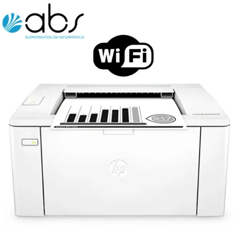 Impressora a laser HP M104 Wi-Fi pouco usada c/um toner novo e garantia