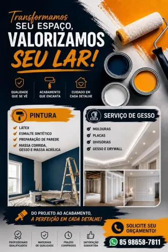 Pintor e gesseiro