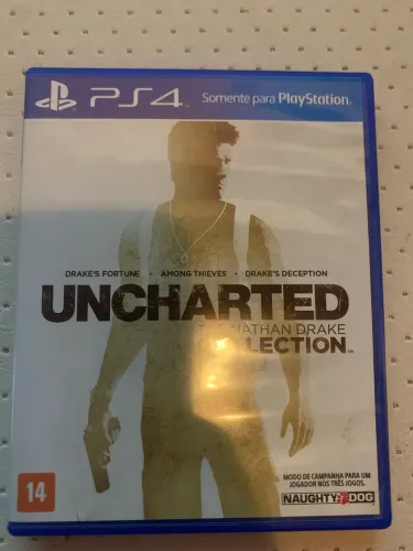 Jogo Uncharted Collection - 3 jogos em 1 disco