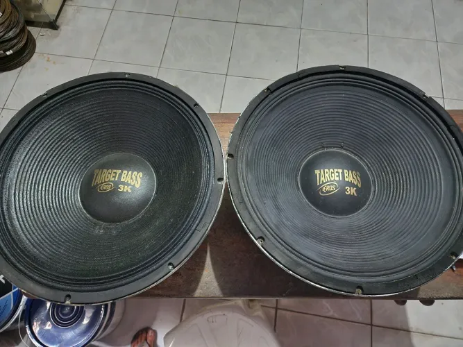 Auto falantes Eros 18 polegadas 1500 watts