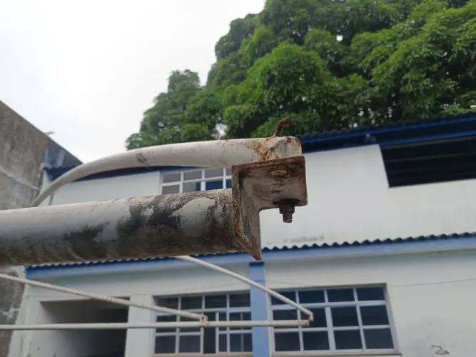 Estrutura Metálica Toldo Estacionamento Garagem