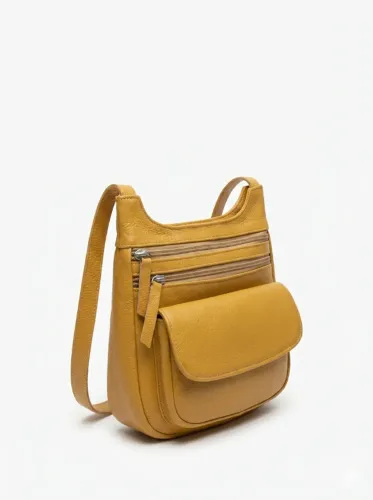 Código 003 - Bolsa em Couro Legítimo - Fabricação própria