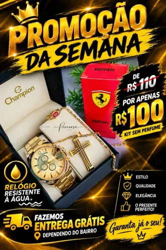 Kit para presente com entrega