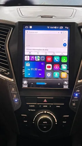 CENTRAL MULTIMIDIA NEW SANTA FE TESLA TELA 9.7" 
