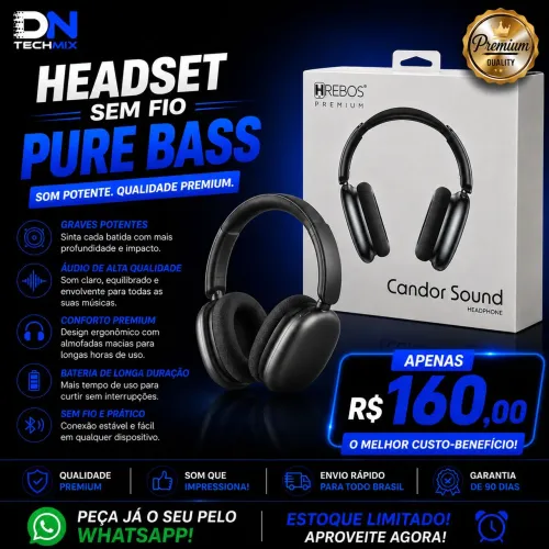 Fone sem fio Pure Bass