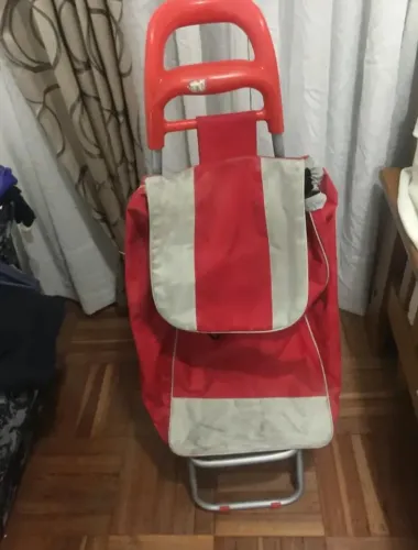 Carrinho de compras dobrável 