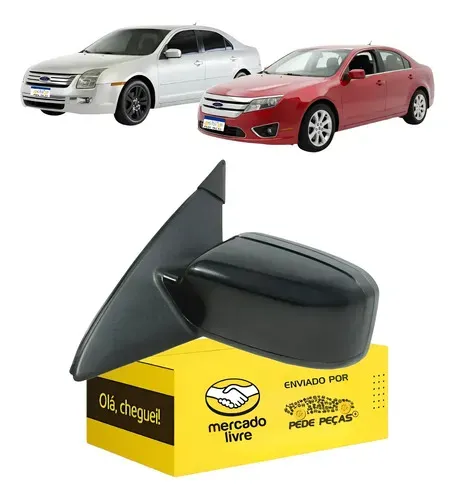 Retrovisor Ford Fusion 2007 08 09 10 2011 2012 Esquerdo