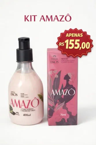 Kit Natura Ekos Amazo