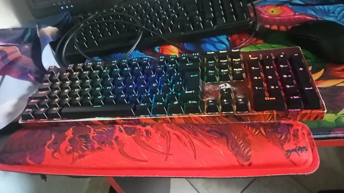 Teclado Mecanico Gamer Redragon Infernal Viserion
