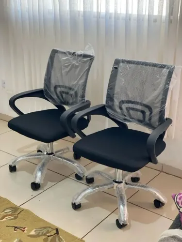 Cadeira Escritório Ergonômica Produto Embalado e Novo - Frete Grátis