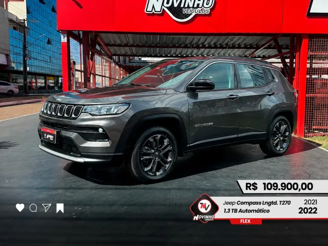 Jeep Compass Long. T270 1.3 TB 4X2 Flex AUT 2022