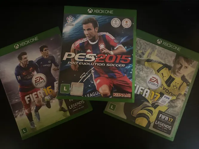 FIFA 2016 e 2017  + PES 2016