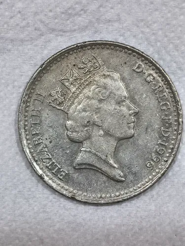 Moeda Inglesa 10 Pence