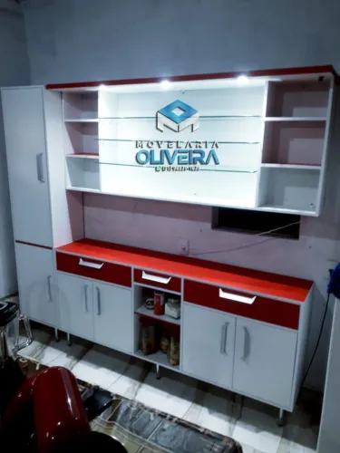Cozinha balcão quarta mantimentos cristaleira 3 peça fabricamos diversos modelos