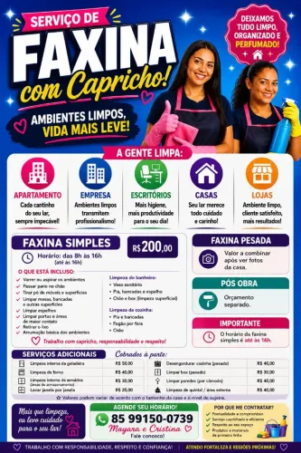 faxineiras