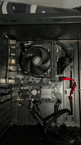 Placa mãe + processador