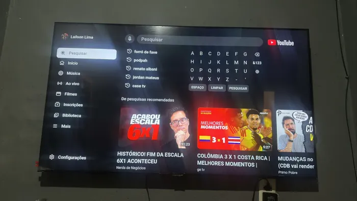 Tv led 55 polegadas Samsung 