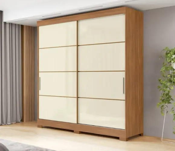 Guarda Roupa 2 Portas 2 Gavetas Novo entregamos