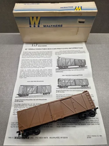 Vagão Ferromodelismo Walthers HO