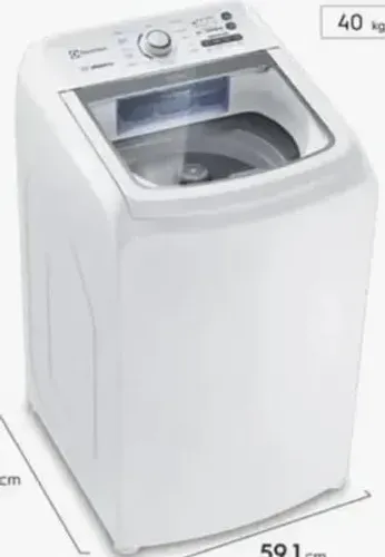 Máquina de lavar roupas eletrolux 13 kilos 950 reias, para vim buscar.
