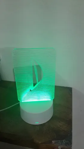 Lindíssimas luminárias  de Led. ( cromoterapica)