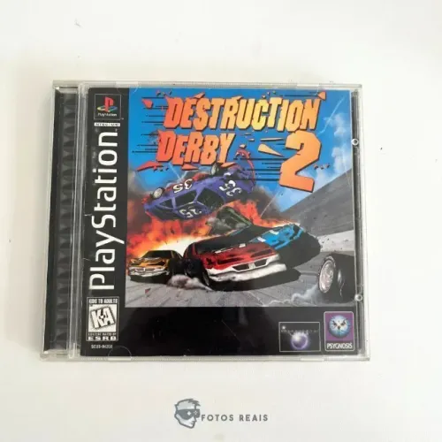 JOGO DESTRUCTION DERBY 2 SEMINOVO - PS1