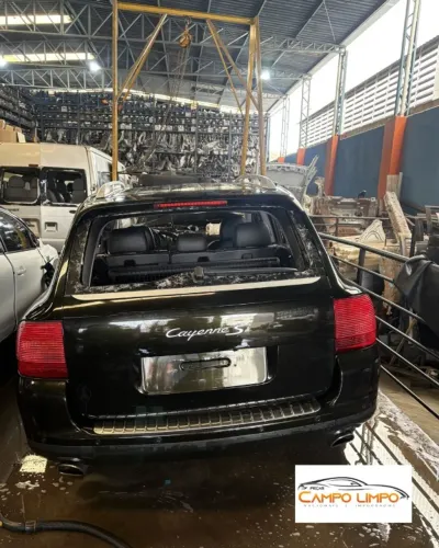 SUCATA  PORSCHE CAYENNE 2006 4.5 V8 (PARA RETIRADA DE PEÇAS) MOTOR, CÂMBIO, MÓDULO