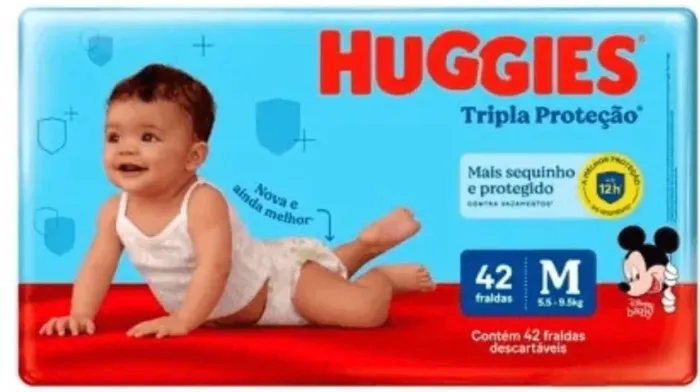 Fralda Huggies M