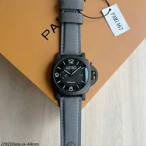 Panerai Luminor BiTempo 44 mm, referência PAM1467 COMPLETO - (QUALIDADE SUPER C)