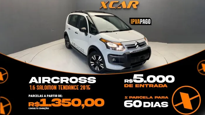 Citroen Aircross Salomon Tendance 1.6 Flex Aut. 2015