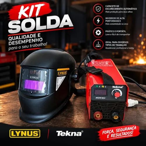 Kit Máquina de solda +