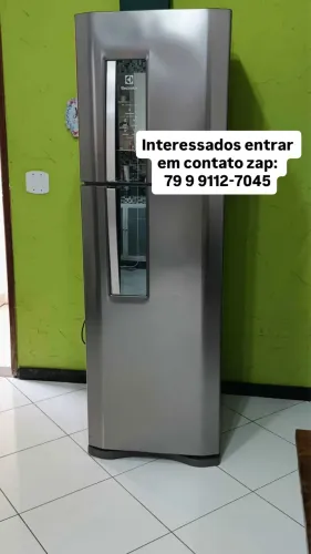 Geladeira Electrolux inox 402 litros