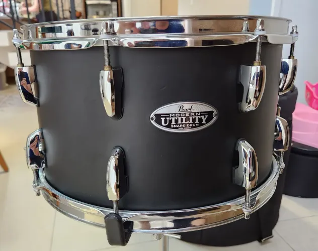 Caixa Pearl Modern Utility Maple 14x8 ( ñ tama dw ludwig yamaha odery sonor mapex)