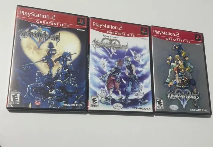 Trilogia kingdom hearts ps2