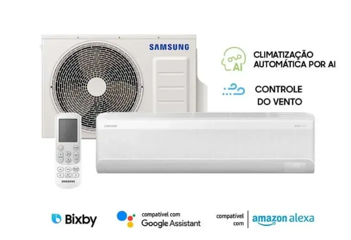 Ar Condicionado Split Samsumg Inverter WindFree AI 24.000 BTus Frio