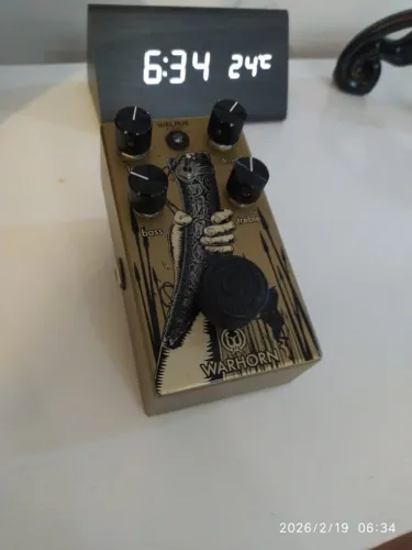 Pedal Drive Overdrive Warhorn Walrus Audio - Tube Srecamer TS9 Turbinado!