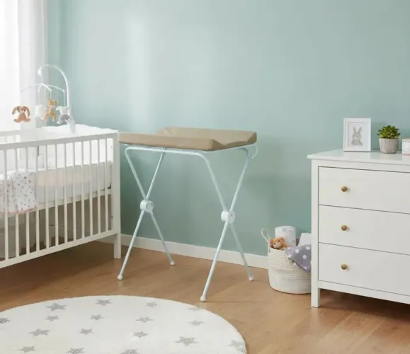 Trocador de Bebê Dobrável com Colchonete - Na caixa novo