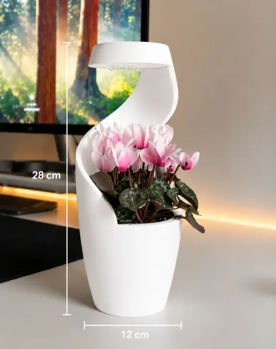 Vaso com sistema de irrigação