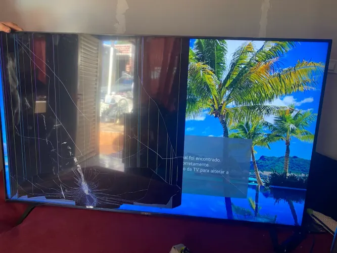 Tv para retirada de peças