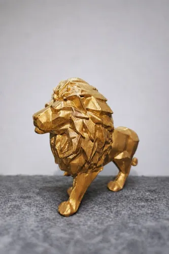 Leão Dourado - impressão 3d