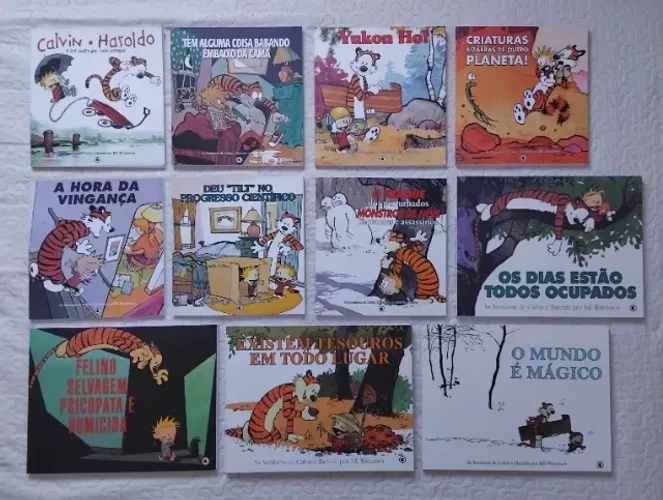 Coleção Calvin e Haroldo Completo - 11 Volumes